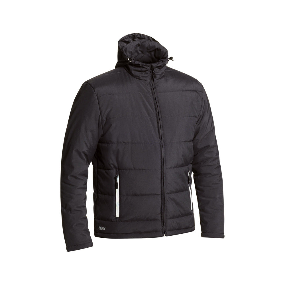 Jacket Puffer 3XL Charcoal 136gsm Nylon Oxford Water Resistant Bisley_35001228_BJ6928_BCCG3XL