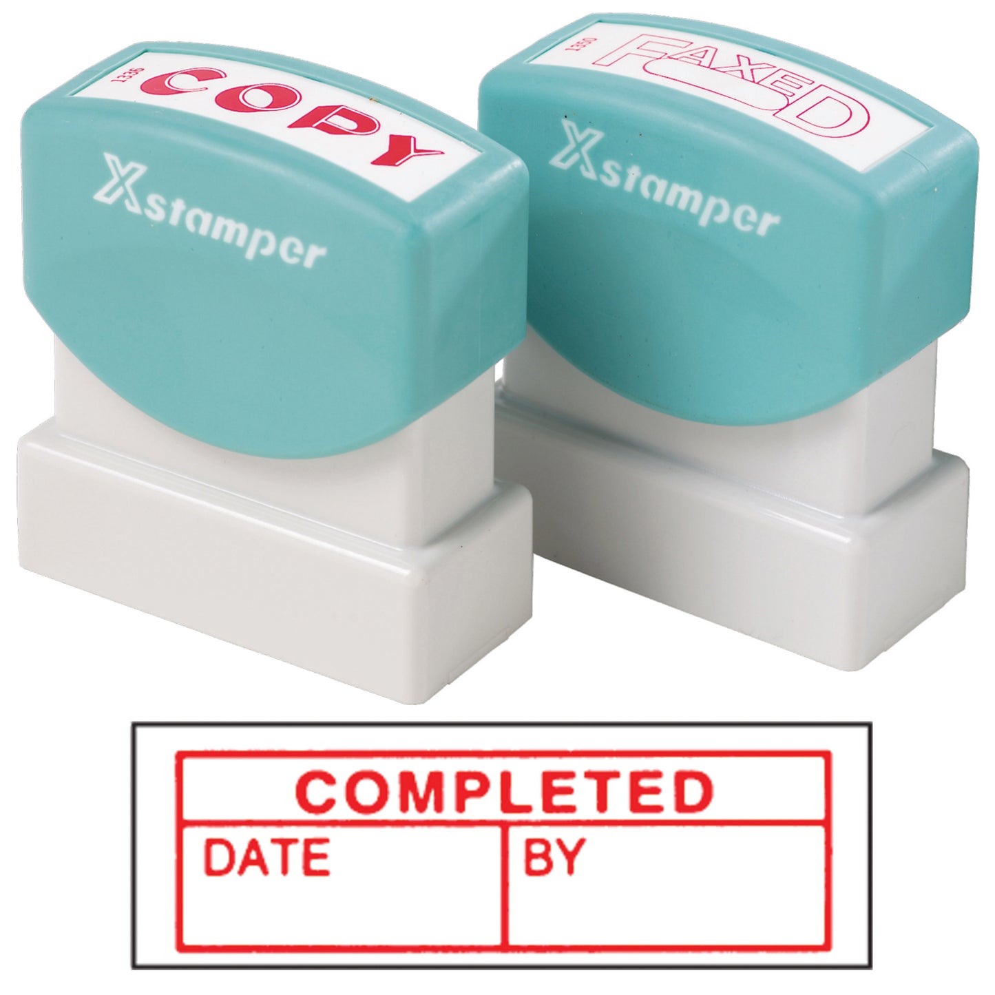 X-Stamper CX-BN 1542 Stamp Completed Date By 42X13mm_1006689_5015422