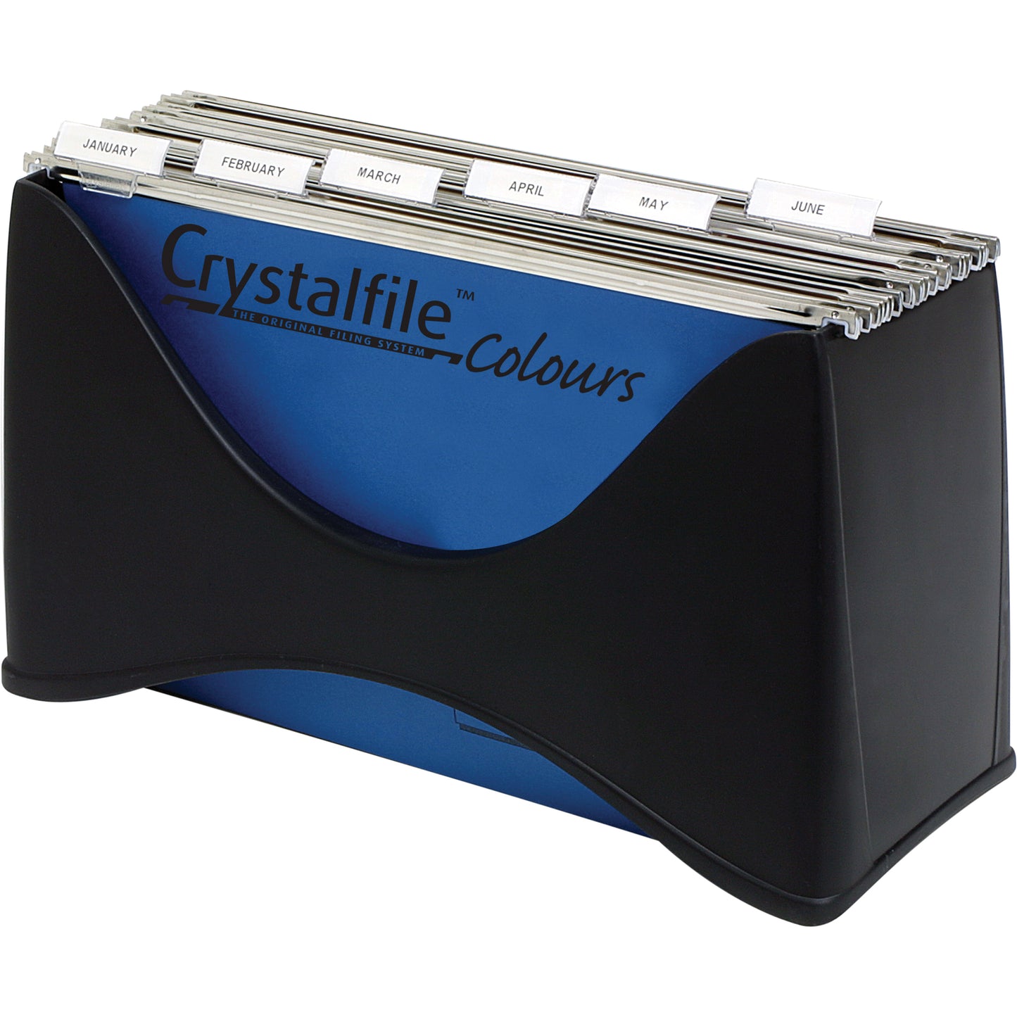 Crystalfile Desktop Filer 180X430X240mm Black_1006871_26698