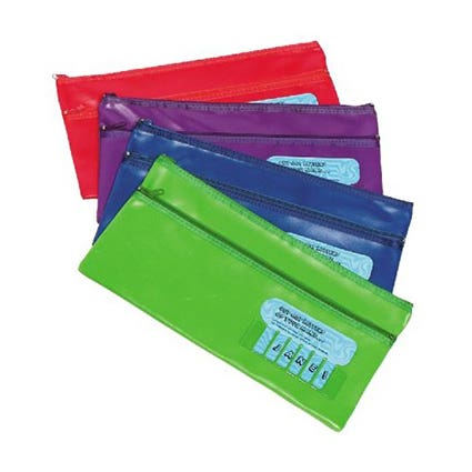 Marbig Pencil Case Name Large 325X165mm Assorted Each 1010415 49652