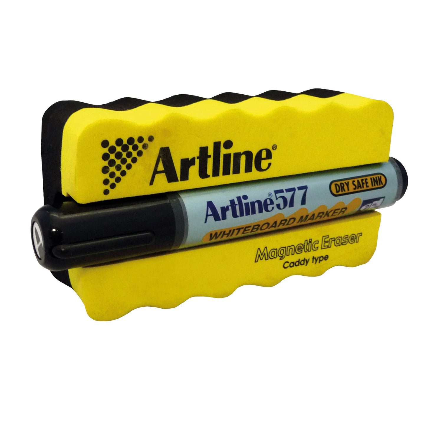 Artline 577 Whiteboard Marker Caddy Mag Eraser 1010955 157795