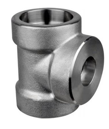 Tee Socket Weld 2 x 1-1/2'' Reducing Sch 80 3000lb A105N 50 x 40mmNB 88821252 PT5040S