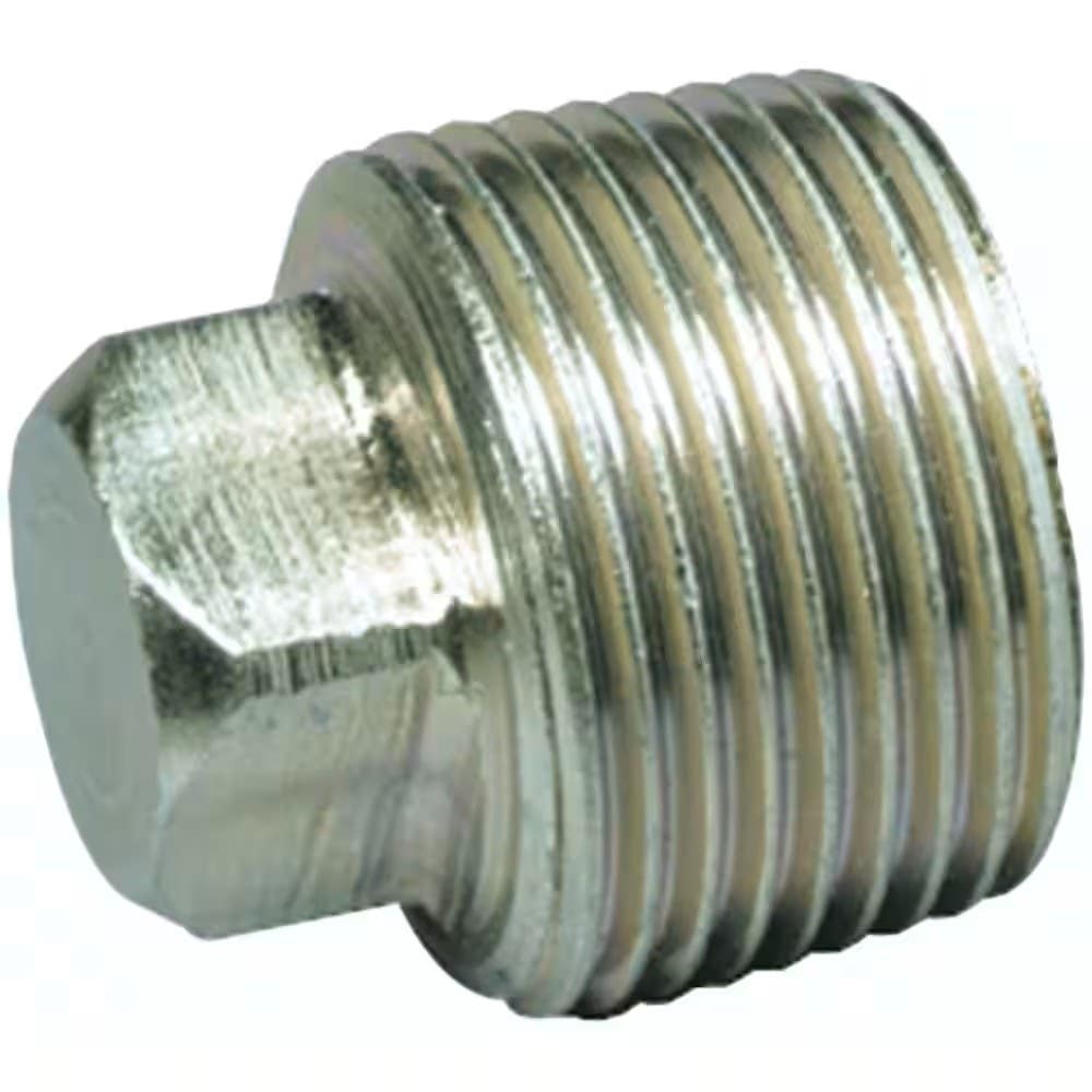 Plug Square Head Galvanised Steel 1/4'' BSPT 8mmNB 96490012 SPSQ08G