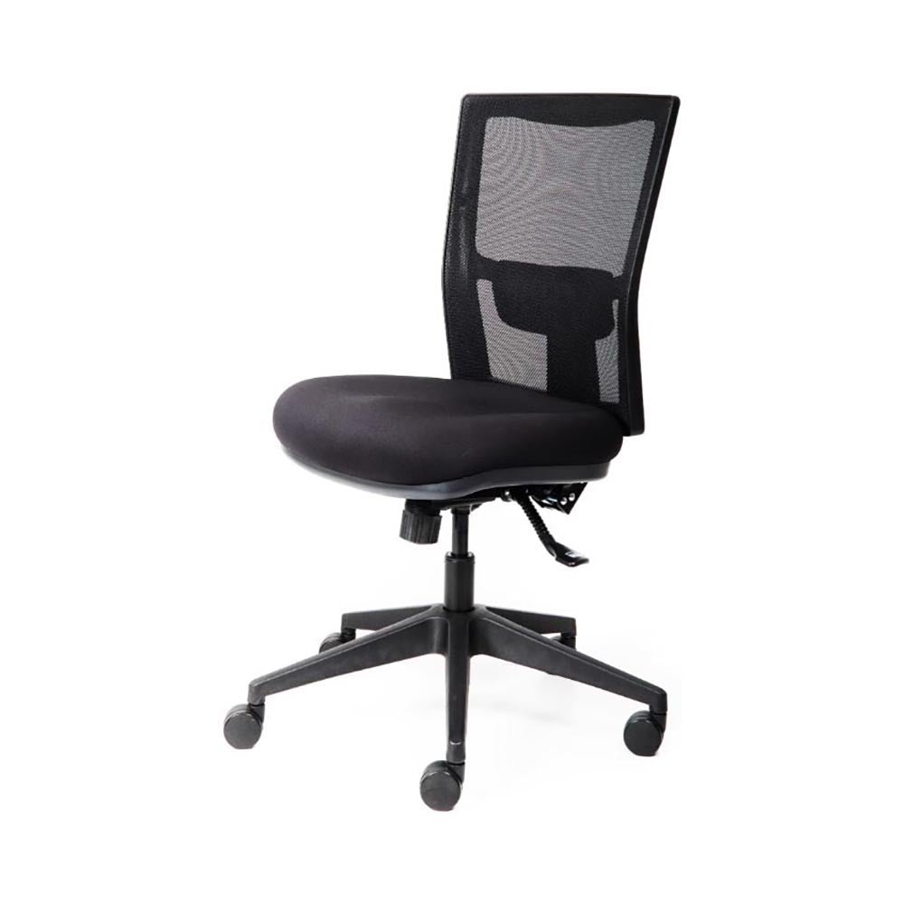 Team Air Task Chair 135Kg Black Mesh No Arms Black Fabric Black_1020516_TMA135