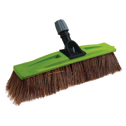 Sabco Pro Broom Bassine Bristle Mix With Handle 450mm 1034637 SAB59019
