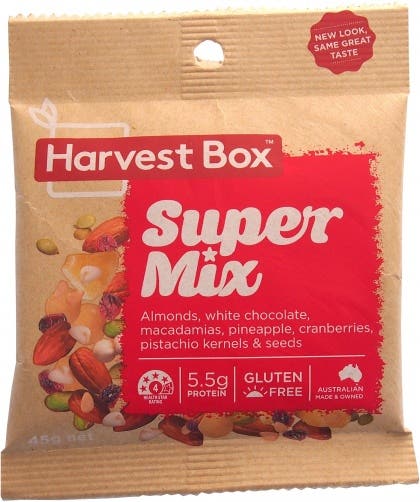 Harvest Box Snack Pack Super Mix 45G Pack 10 1037435 SP1035