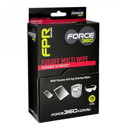 Force360 Fogoff Multi Wipes Cleaner White Box 100 1038789 EFPR950