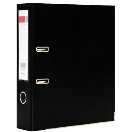 Sea King Binder Lever Arch A4 Pvc Black 1039291 38388