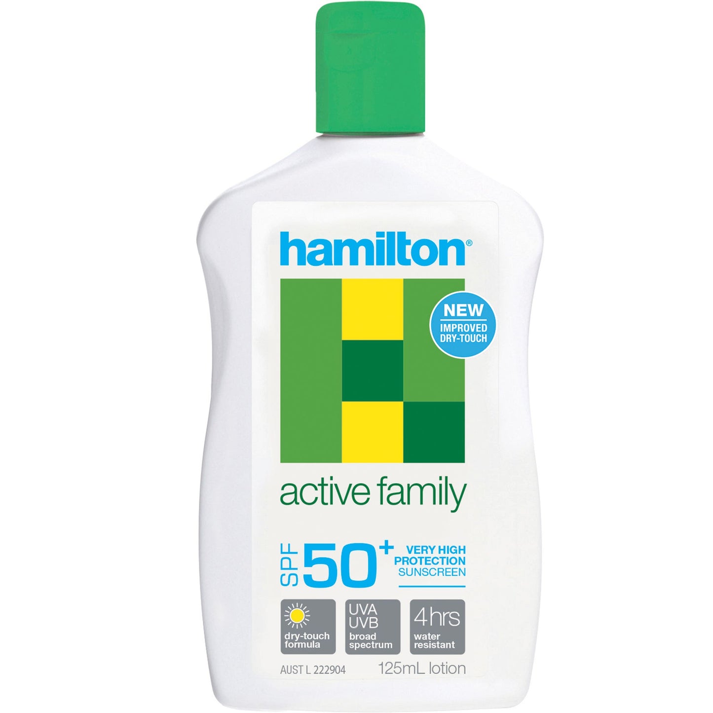 Hamilton Hamilsun Sunscreen Active Family Lotion Spf50+ 125Ml 1043705 7228KP
