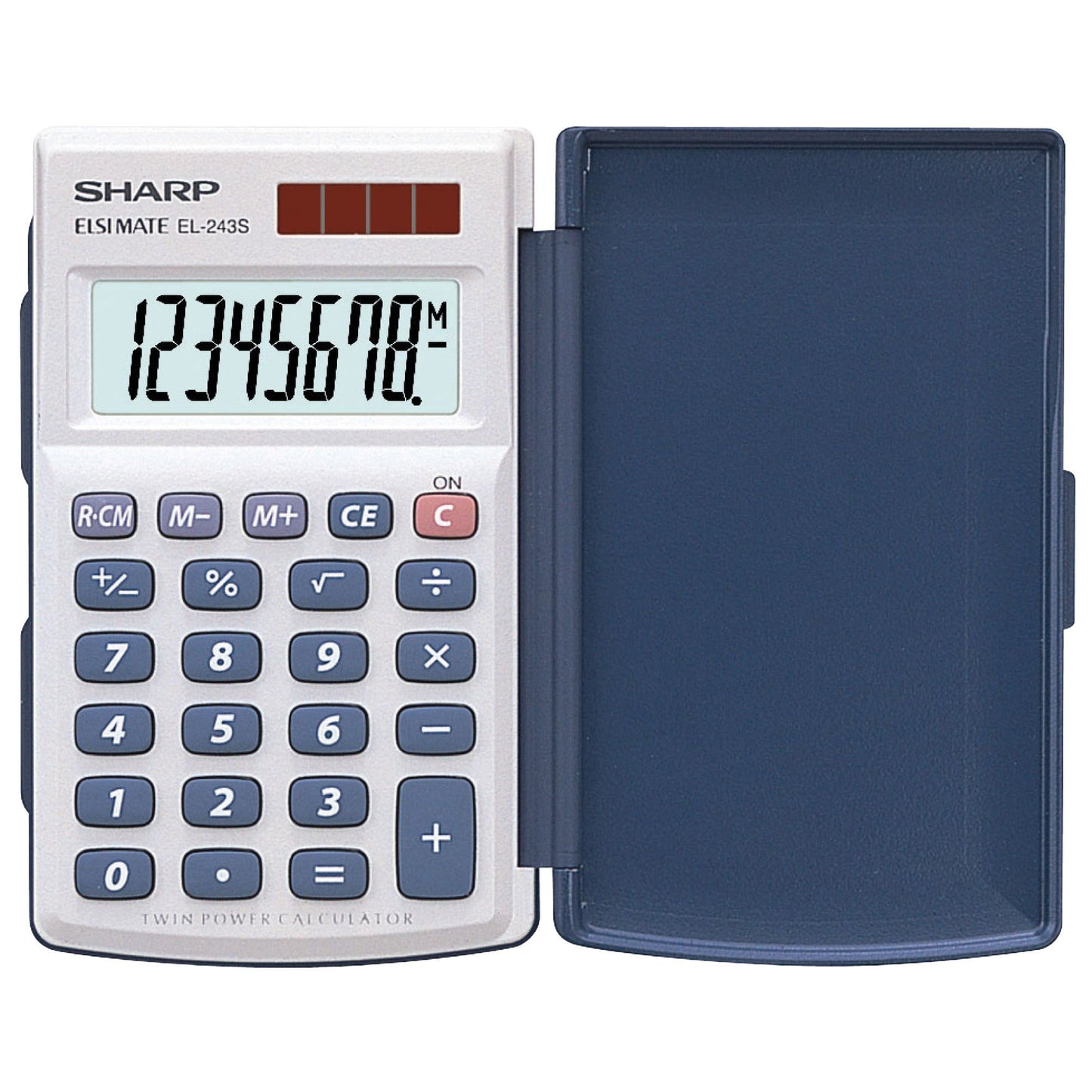 Sharp Calculator El-243S 8 Digit 1045176 65230