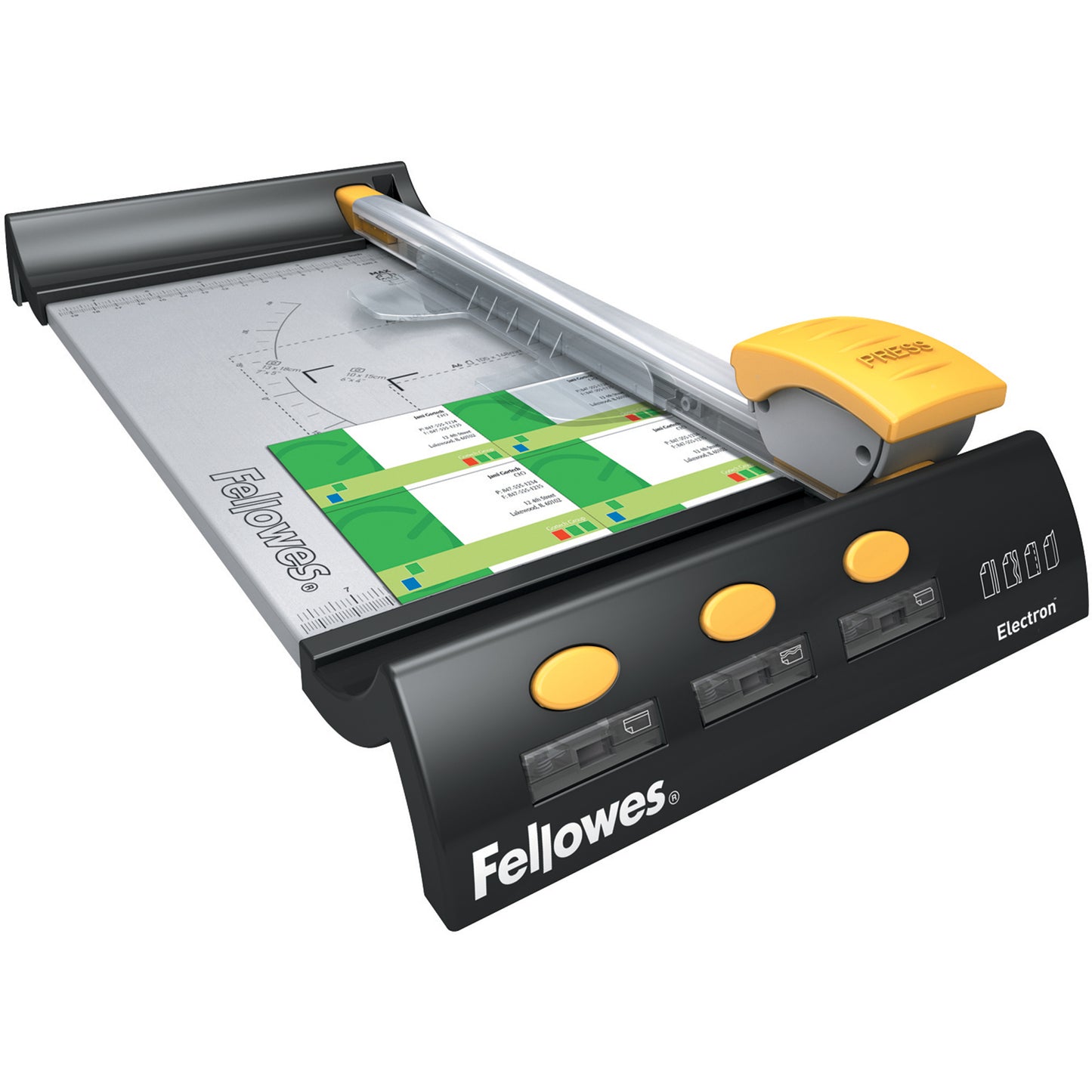 Fellowes Electron Rotary Trimmer A4 10 Sheet Capacity Silver Black_1045495_5410401