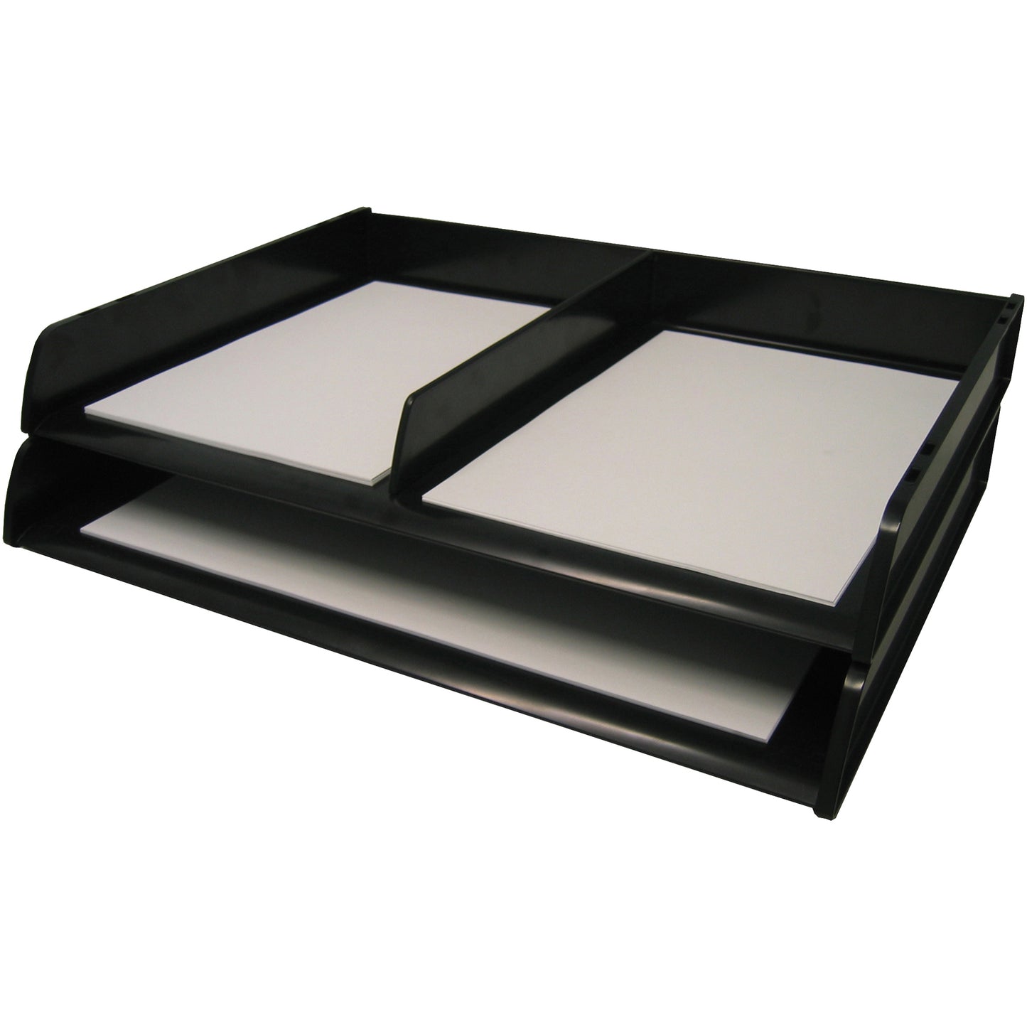 Italplast Document Tray I90 355 X 500 X 65mm Black_1046040_24737