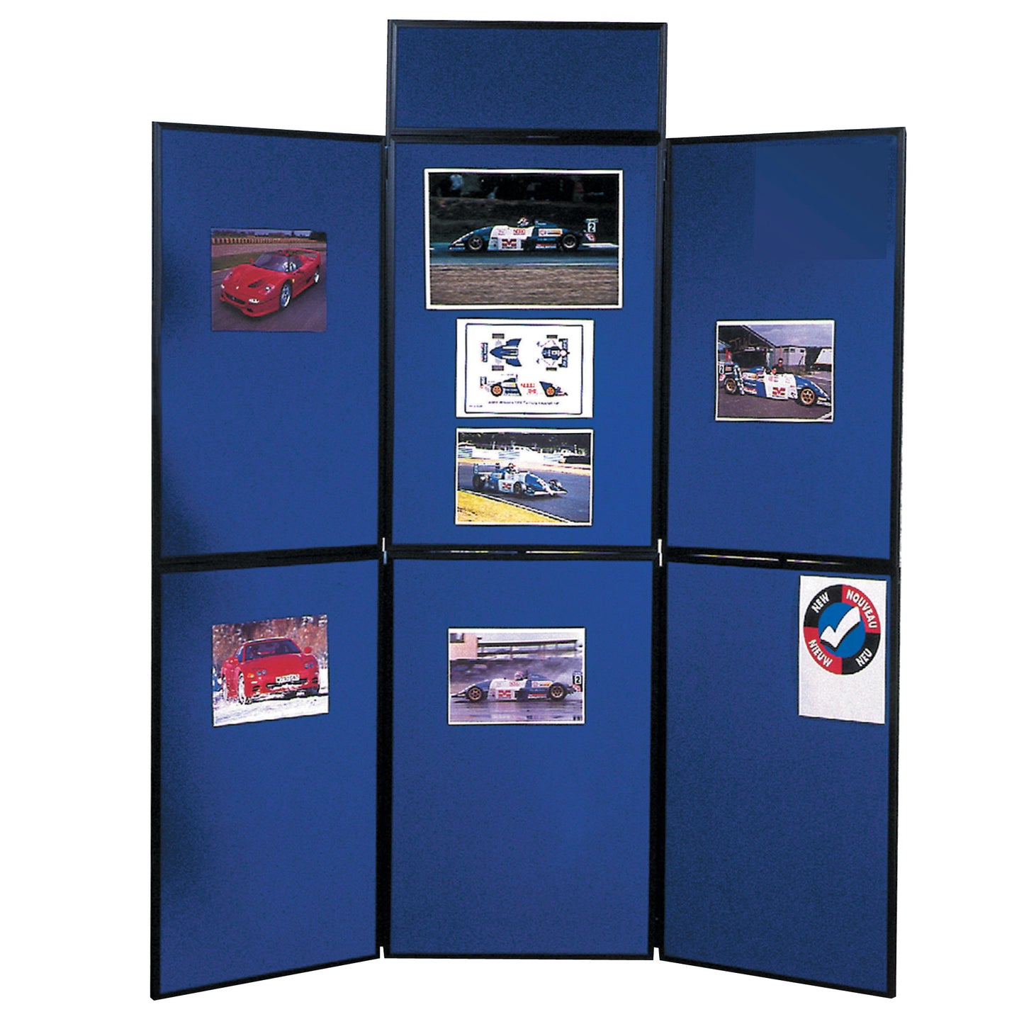 Nobo Portable Display Board 6 Panel B190043_1046516_B190043