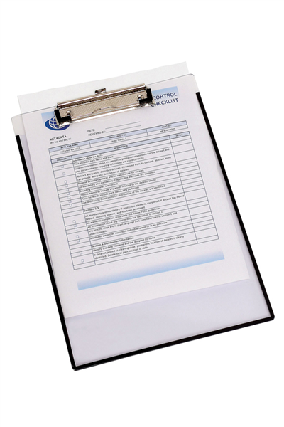 Marbig Clipboard A4 Clearview With Insert Cover 39412000 4320012