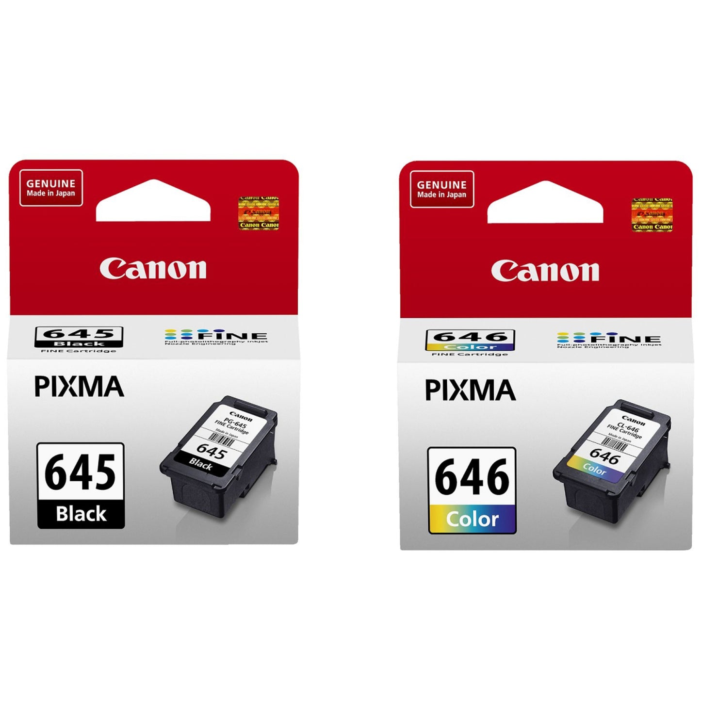 Canon Ink Cartridge Pg-645 Cl646 Value Pack Colour_1051771_PG645XLCL646XLCP