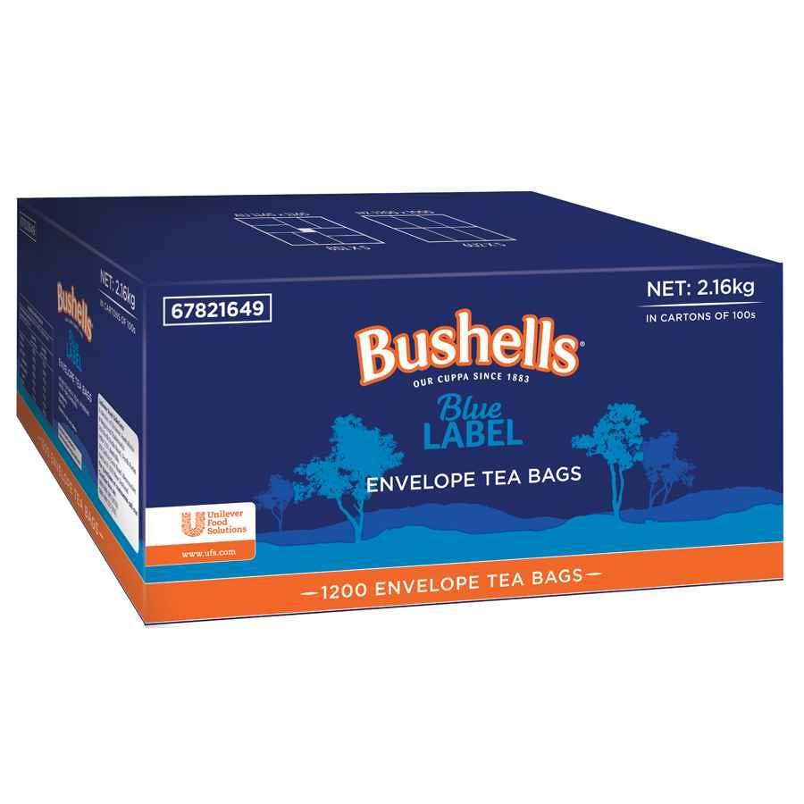 Bushells Tea Bags Blue Label Enveloped 1200 1052988 111042258