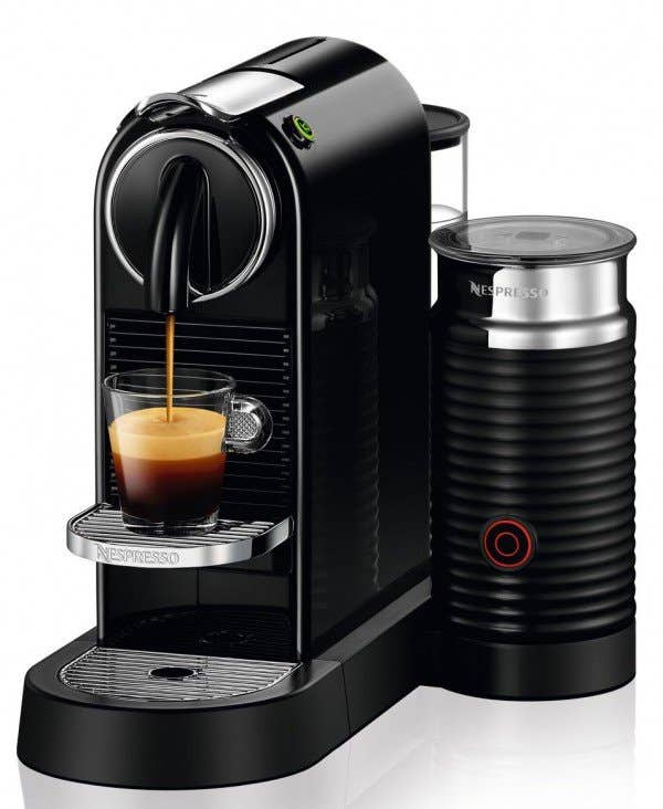 Delonghi Nespresso Citiz And Milk Coffee Machine Black 1054901 EN267BAE