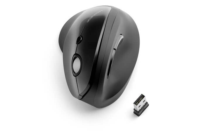 Kensington Pro Fit Vertical Wireless Mouse Black 1055031 K75501WW