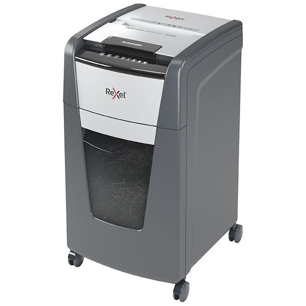 Rexel Optimum Auto+ Shredder 225M Micro Cut High Security 225 Sheet Auto Fe_1080026_2020225MAU