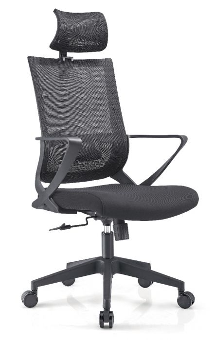 Clinton High Back Mesh Chair C/W Headrest_1080635_FSCLIHBBK