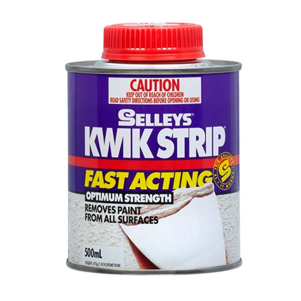 Paint Stripper Kwik Strip 500ml Selleys 1109011 9300697104892