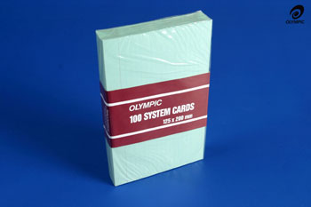 Esselte System Cards Ruled 203X127Mm 8X5 Pack 100 Green_14693015_31686