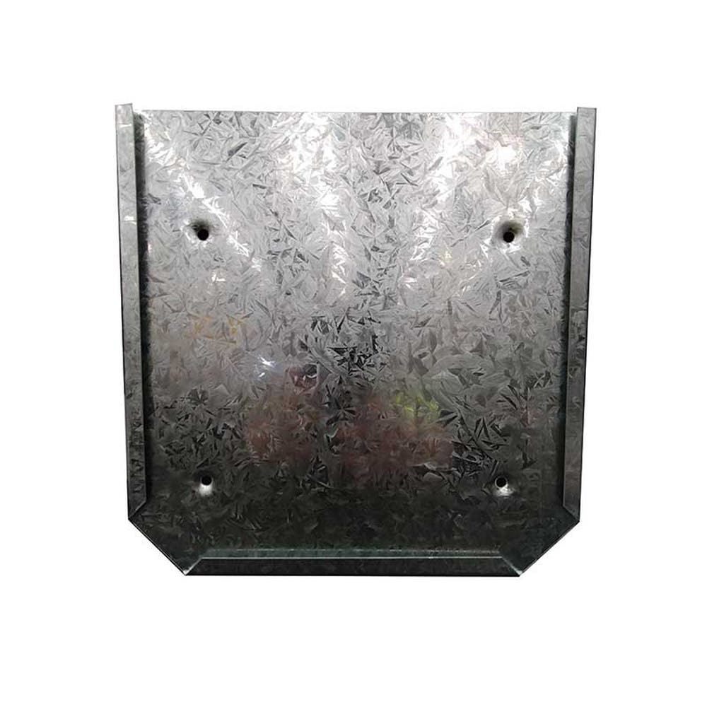 Holder Sign Diamond Placard 270 X 270mm Galvanised 125412 876969