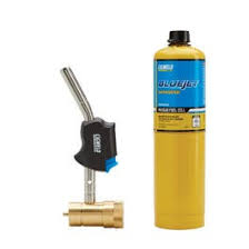 JET410 Swivel Torch Concentrated Flame Torch And MaxGas Combo 508934 308403