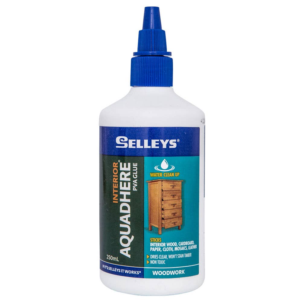 Adhesive PVA Aquadhere 250ml Selleys 1333033 100009