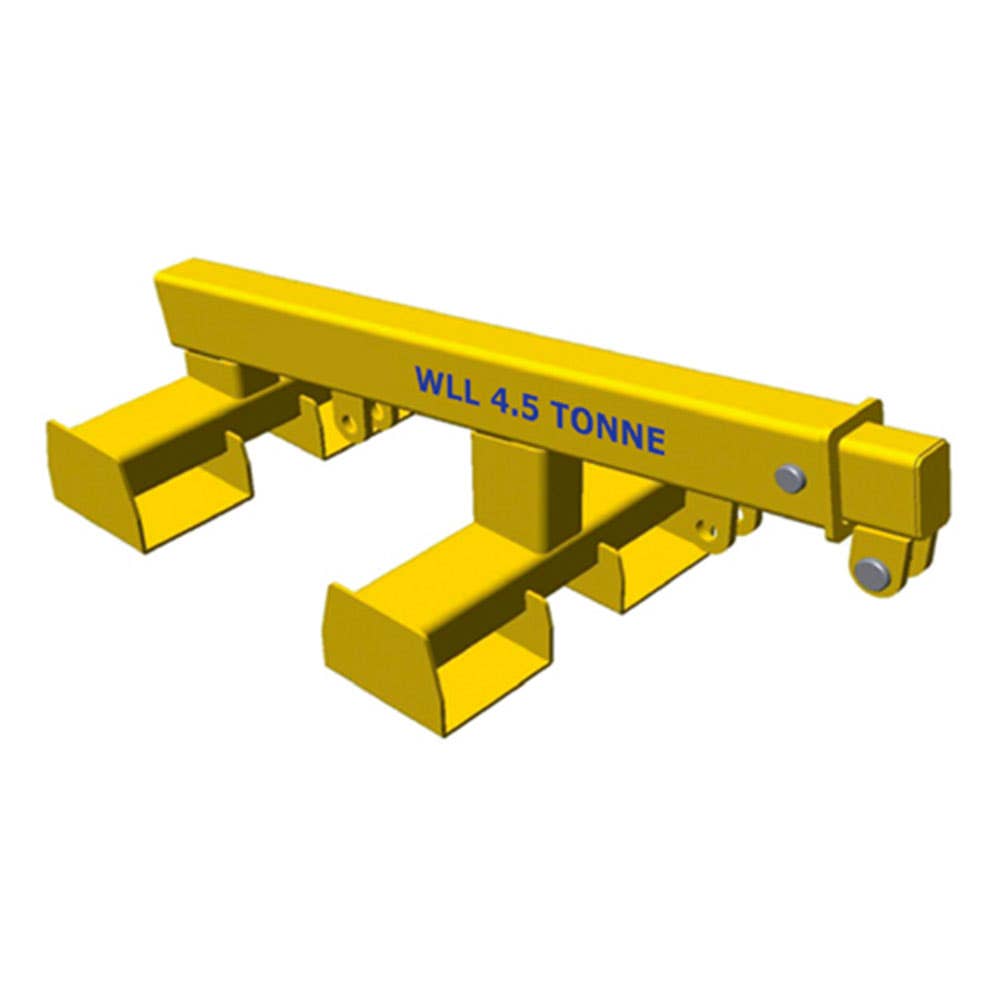 Beam Extendable Inclined Forklift Accessories 4500kg MLE 150307 FORKJIB4.5