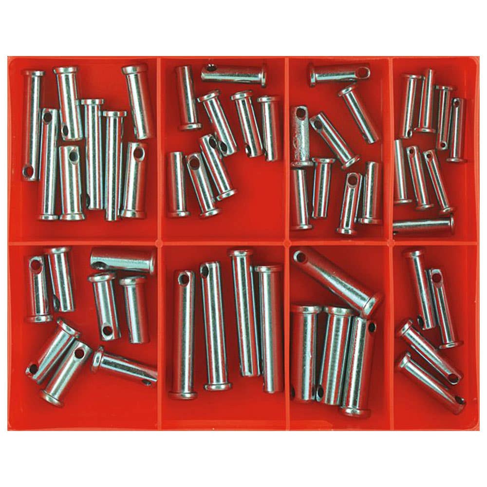 Grab Kit Pin Clevis 9 Sizes 1/4-7/16'' Diameter 52 Piece 1601005 CA52