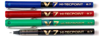 Pilot BX-V7 Hi-Tecpoint Rollerball Fine (12) Black_16219203_22423