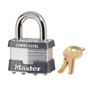 Padlock Laminated-Steel 1D Master 45/24mm Keyed Alike To 0569 167084 0001-0569