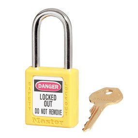 Lockout Dev Masterlock 410 Yel Out Of Service Keyed Alike To 3xx5306 463226 0410YLW-3XX5306