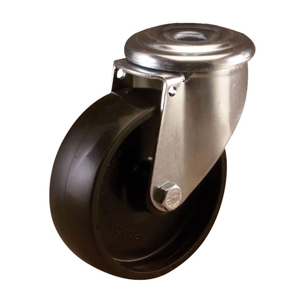 I4 Series Bolt Hole Swivel Castor Wheel 100mm 247542 I41A00G100