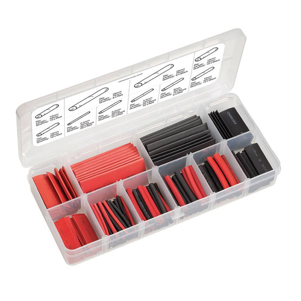 216 Piece Heatshrink Tubing Assortment Narva 56604 178154 56604