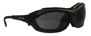 Glasses Safety Smoke Lens Black Frame Foam Seal Ulta MSA 460257 766766SAF