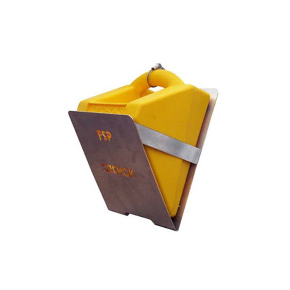 Bracket Wheel Chock Stainless Steel 55 Series Ozchok 183221 OZCHB055