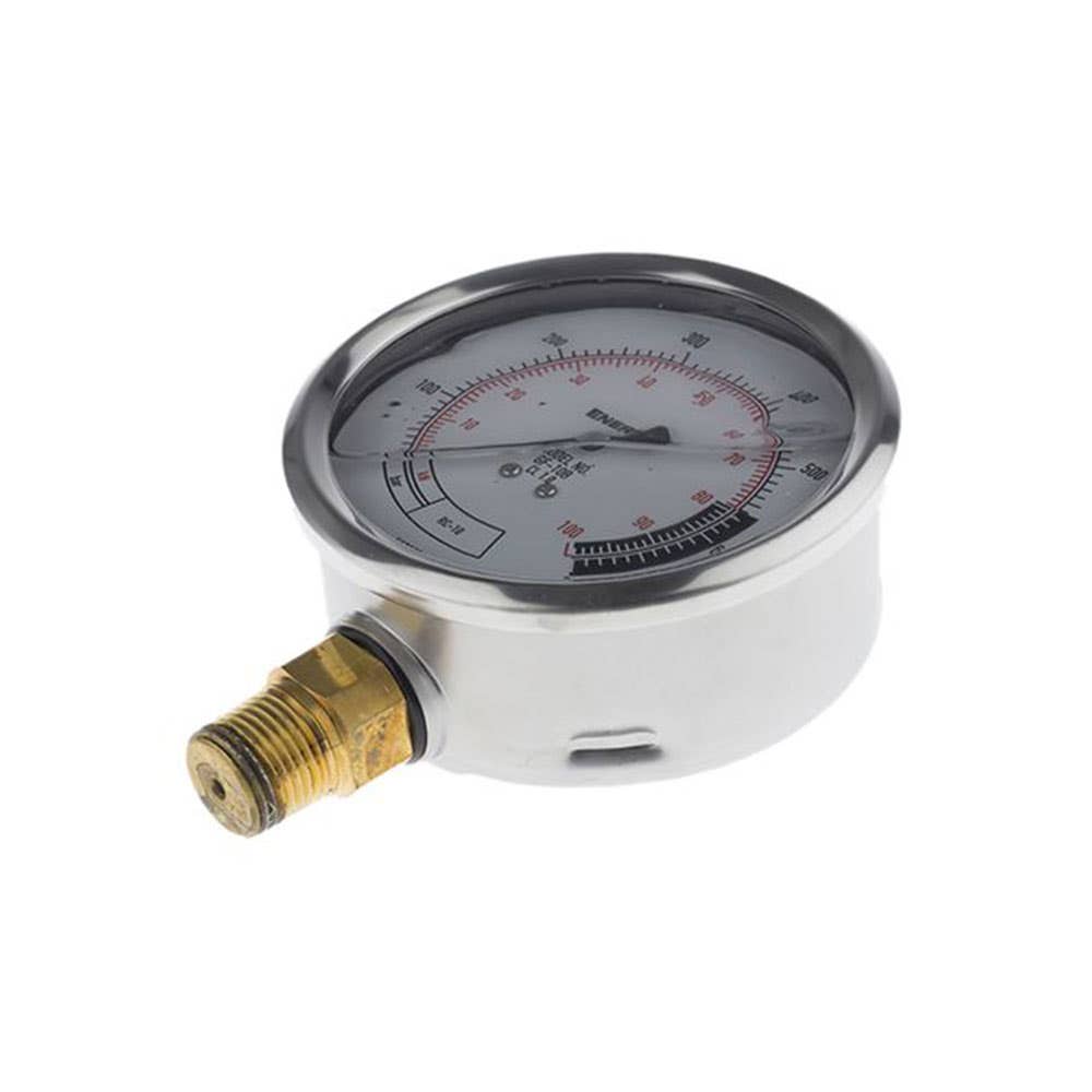 Hydraulic Pressure & Force Gauge Filled 1/2 NPTF 100mm 192660 GF10B