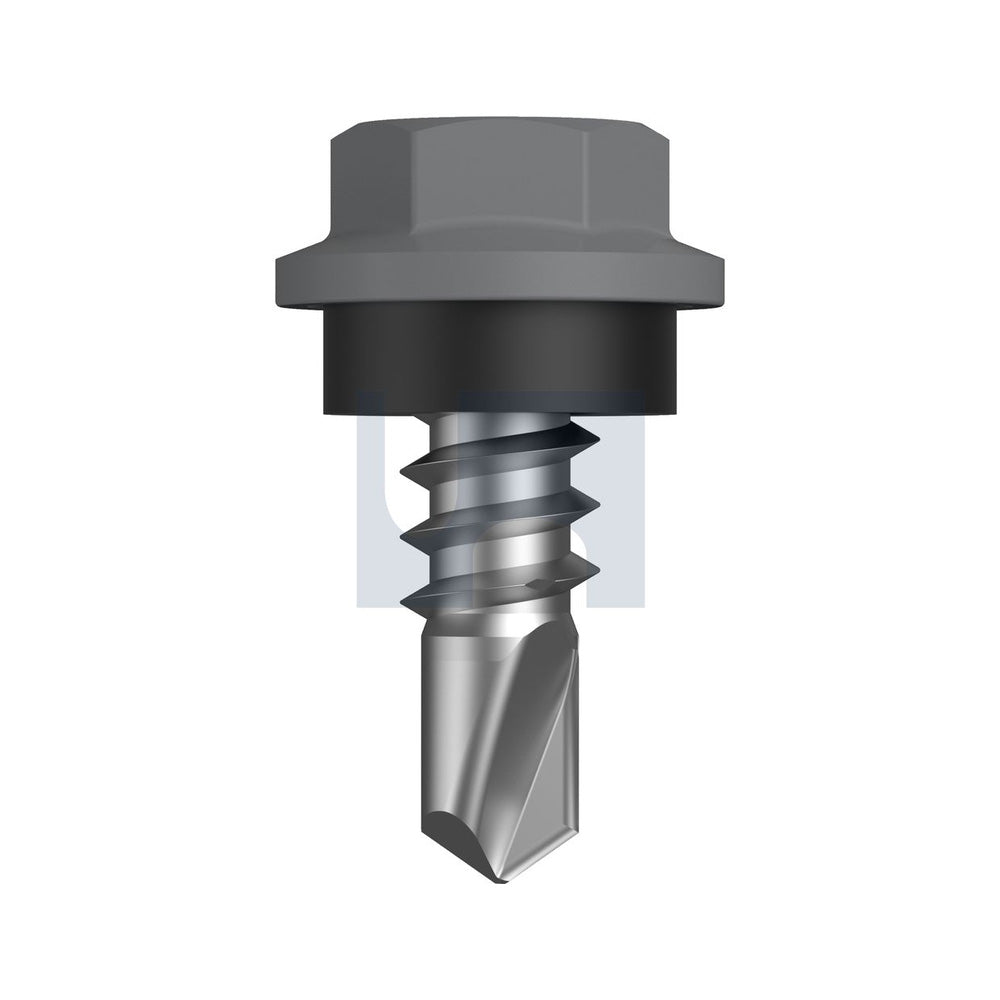 Metal Sds Hex Head + Washer Bluegum -Cl4 As3566 #8-18 12 - Pk 1000_40094180_TBGM4SH0818012