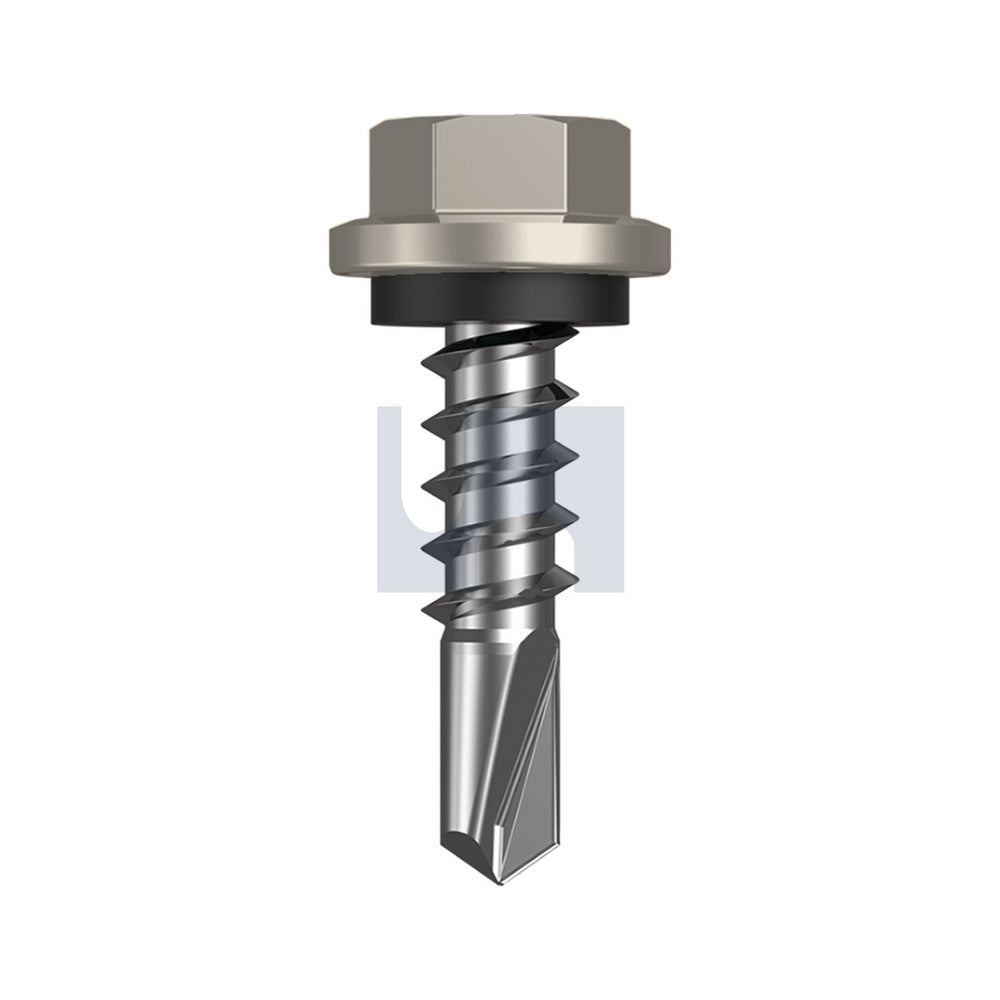 Metal Sds Hex Head + Washer Dune - Cl4 As3566 #14-10 25 - Pk 1000_40094599_TDUM4SH1410025