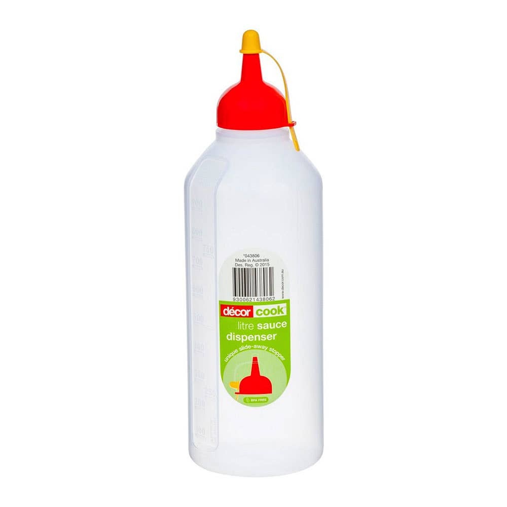 Sauce Bottle Plastic 1l 201935 128340-006