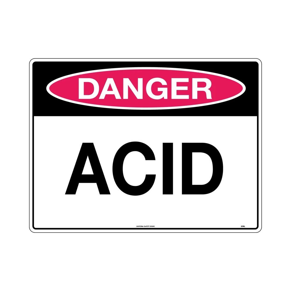 SIGN Danger Acid - 300x225 - Metal_307874_208MM