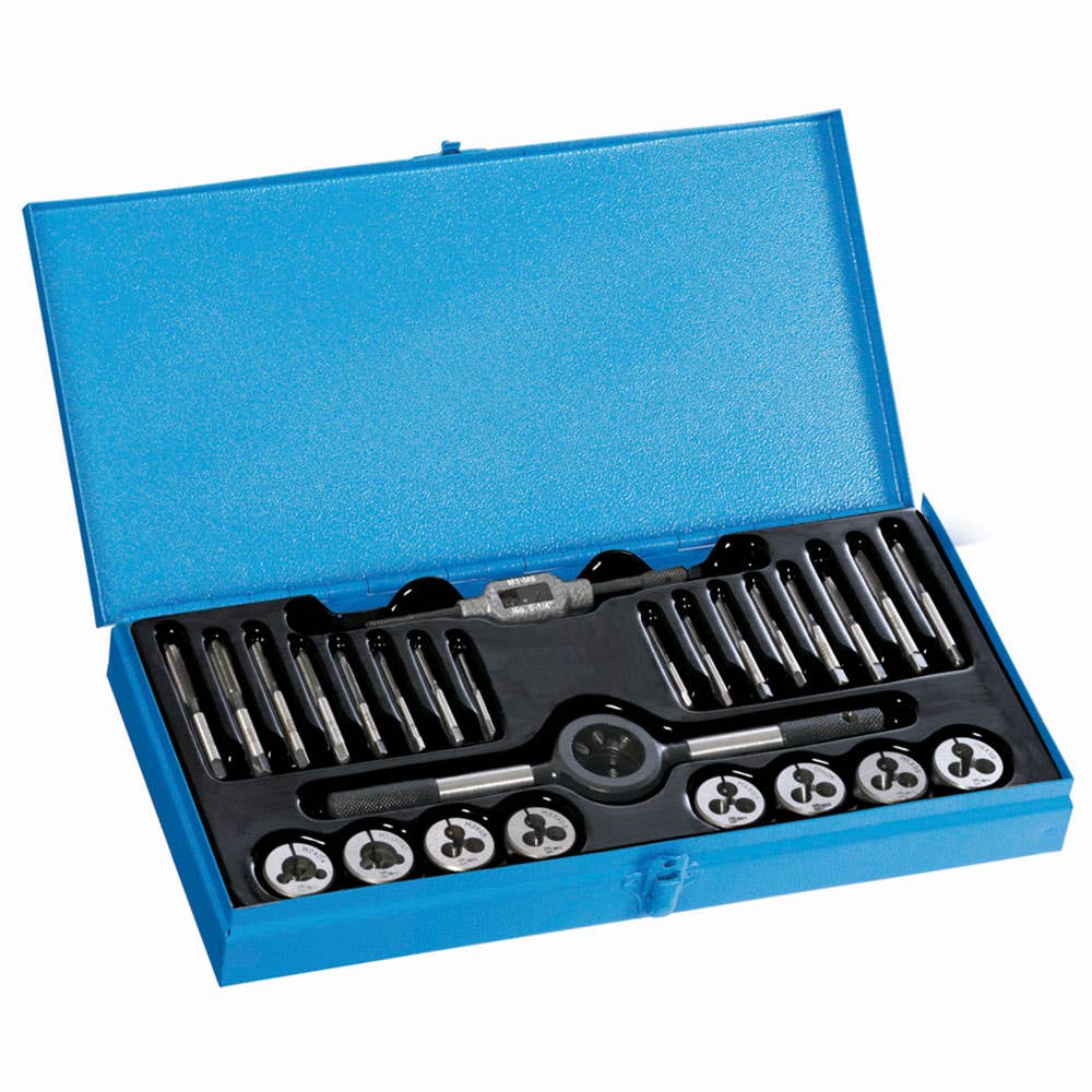 Tap + Die Set ISO Coarse m2-M6 26 Piece Sutton 20908001 M500m26