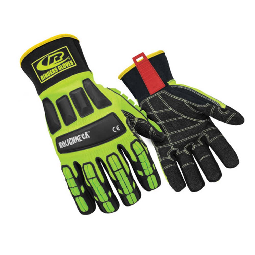 Gloves Impact Hi Vis Cut 3 Resistant Roughneck Kevloc 297 2XL 170565 297-12