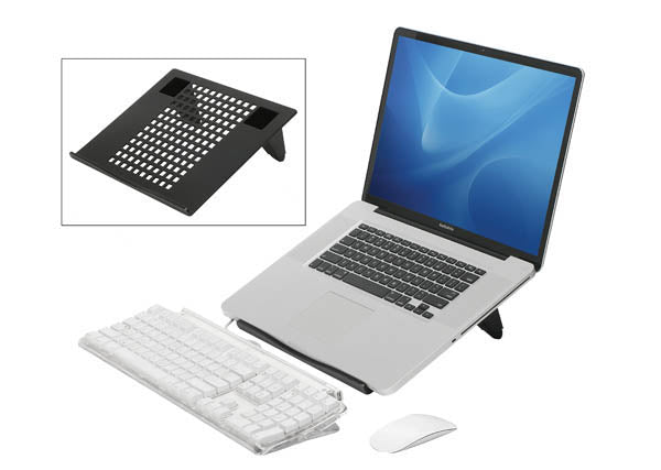 Marbig Enviro Laptop Riser 300x258x105mm Black_215025901_86670