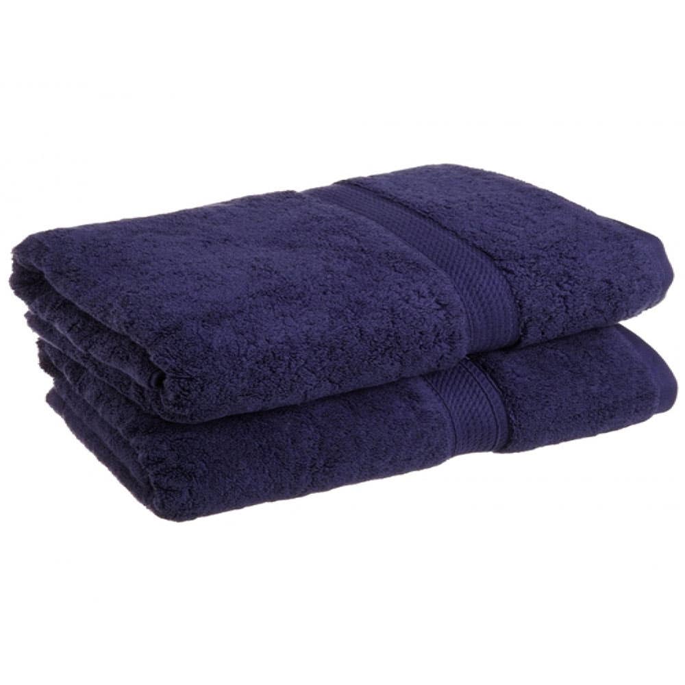 Towel Bath Cotton Dark Blue 680 x 1370mm 21816005 0303