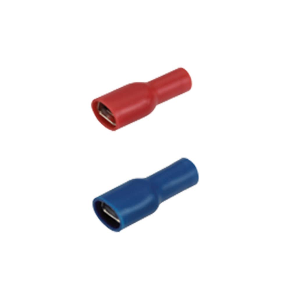 Terminal Blade Female Blue Fully Insulated 4mm Pk 10 Narva 237375 56044BL