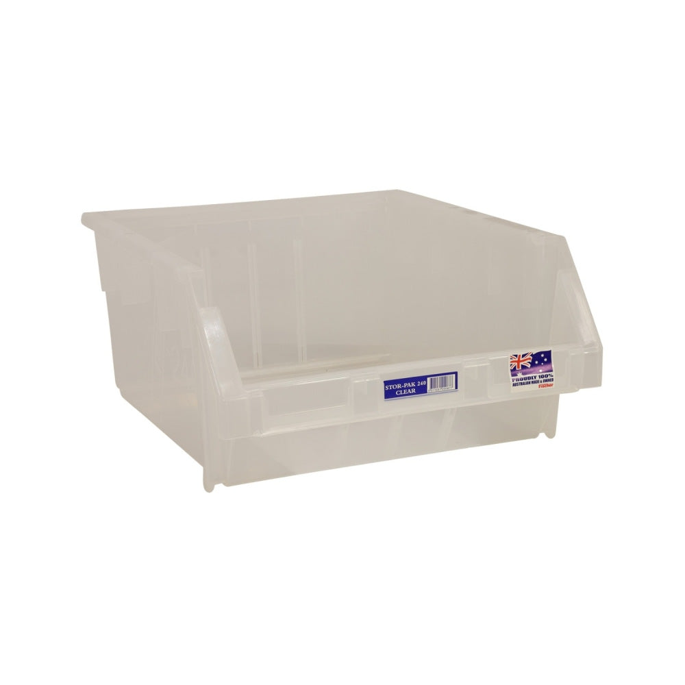 Clear Stor-pack #240 Bin (ih-065 4 Per Carton_616823_v8360-c