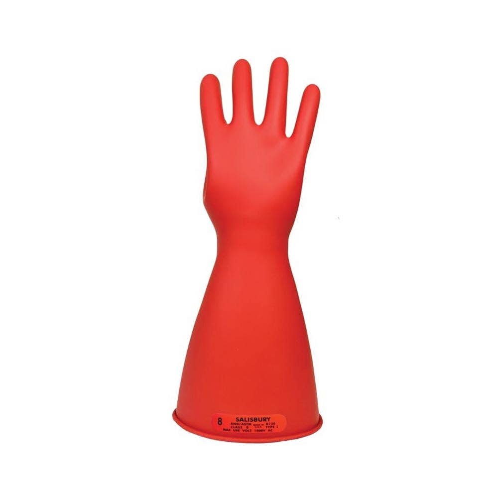 Glove Salisbury Lineman Class 0 Size 10 Red E014R_248312_E014R